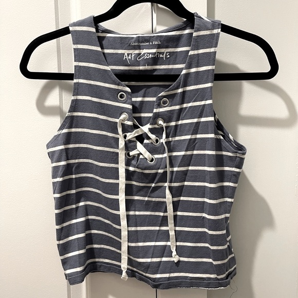 Abercrombie & Fitch Tops - Abercrombie Essentials Striped Tank